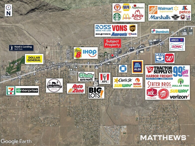 57200 29 Palms Hwy, Yucca Valley, CA à louer - Photo de l’immeuble – Image 3 sur 3