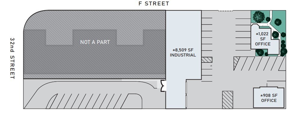 3235 F St, San Diego, CA à louer Plan de site– Image 1 sur 2