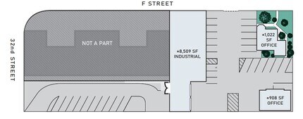 3235 F St, San Diego, CA à louer Plan de site– Image 1 sur 2