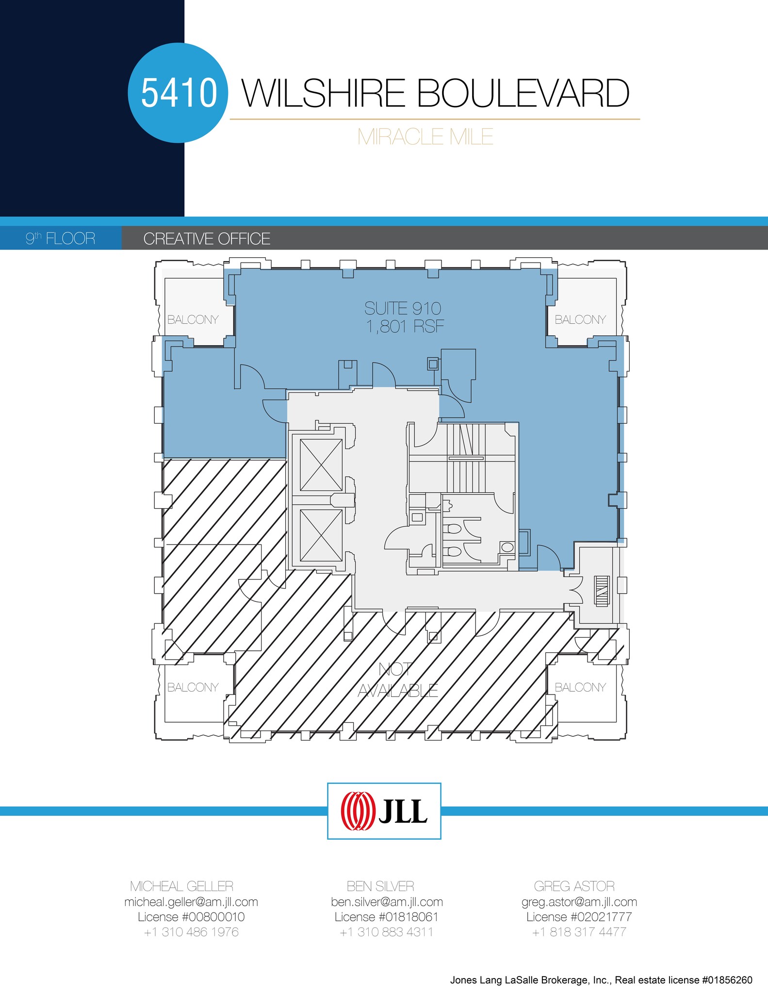 5410 Wilshire Blvd, Los Angeles, CA à louer Plan de site– Image 1 sur 1