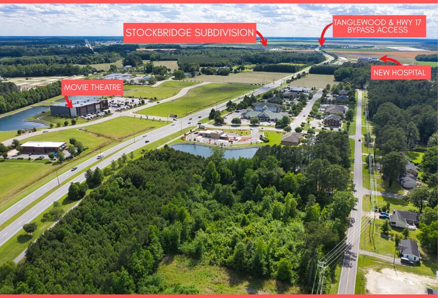 0000 Church Extension St, Elizabeth City, NC à vendre - Aérien – Image 3 sur 6