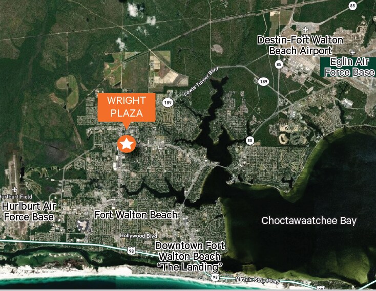 913 N Beal Pky, Fort Walton Beach, FL à louer - Aérien – Image 3 sur 4