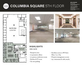 111 SW Columbia St, Portland, OR à louer Plan d’étage– Image 1 sur 1