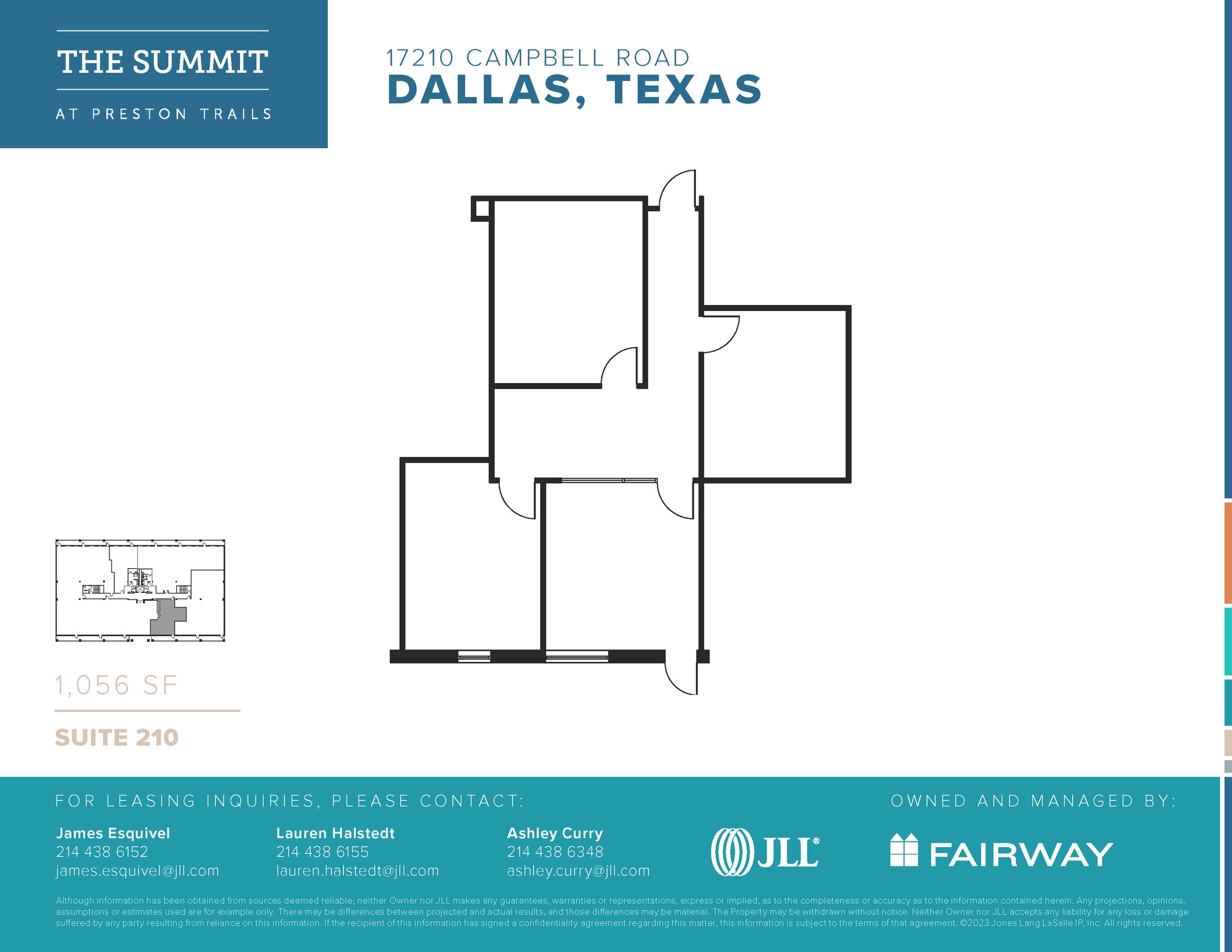 17101 Preston Rd, Dallas, TX à louer Plan d’étage– Image 1 sur 1