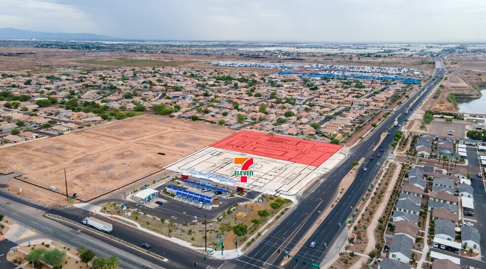 5850 S 51st Ave, Laveen, AZ à louer - Aérien – Image 3 sur 3