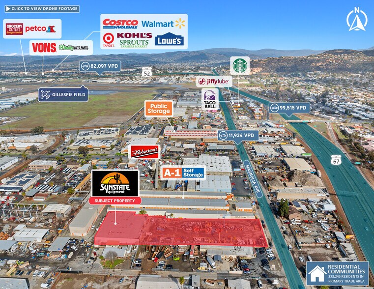 1360 N Magnolia Ave, El Cajon, CA à vendre - Photo de l’immeuble – Image 3 sur 6