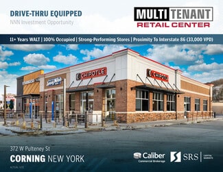 Plus de détails pour 372 W Pulteney St, Corning, NY - Local commercial à vendre