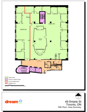 49 Ontario St, Toronto, ON à louer Plan d’étage– Image 1 sur 4