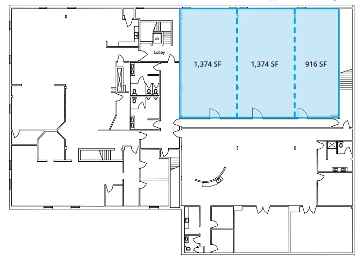10545 108th St NW, Edmonton, AB à louer Plan d’étage– Image 1 sur 1