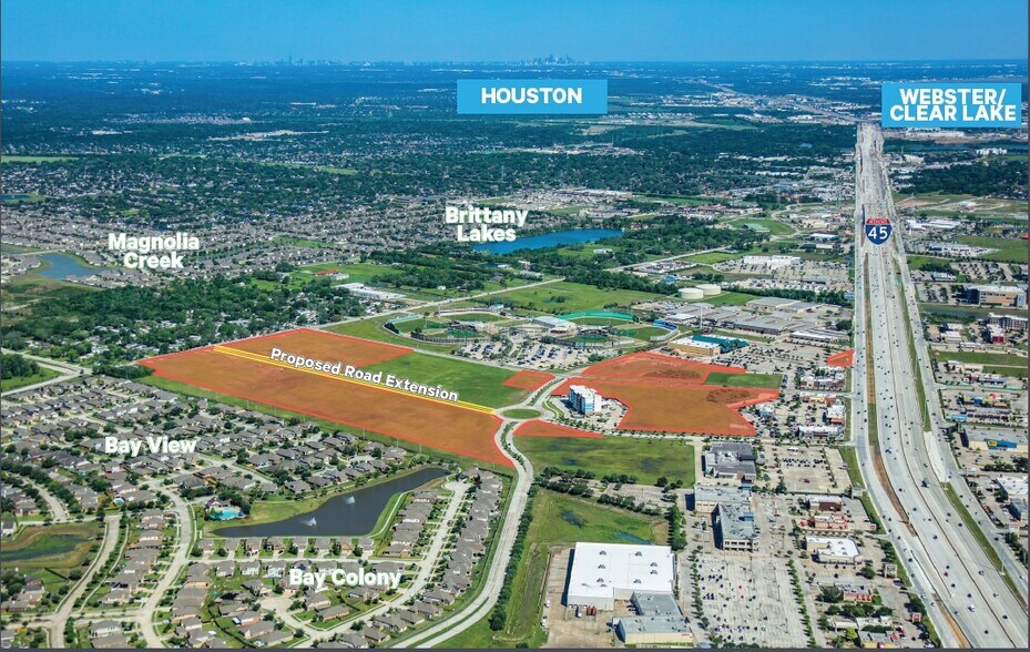 2481 Gulf Fwy, League City, TX à vendre - Aérien – Image 2 sur 5