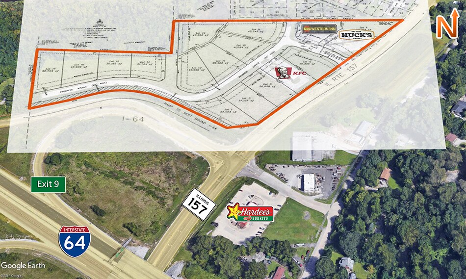 NW Quadrant of I-64 and IL-157, Caseyville, IL à vendre - Photo de l’immeuble – Image 3 sur 4