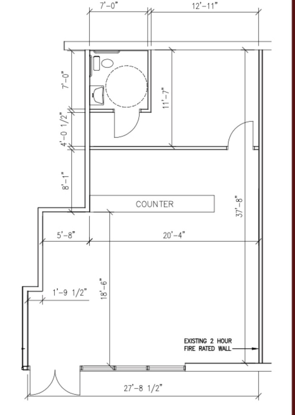 3782 W 117th St, Cleveland, OH à louer Plan d’étage– Image 1 sur 5