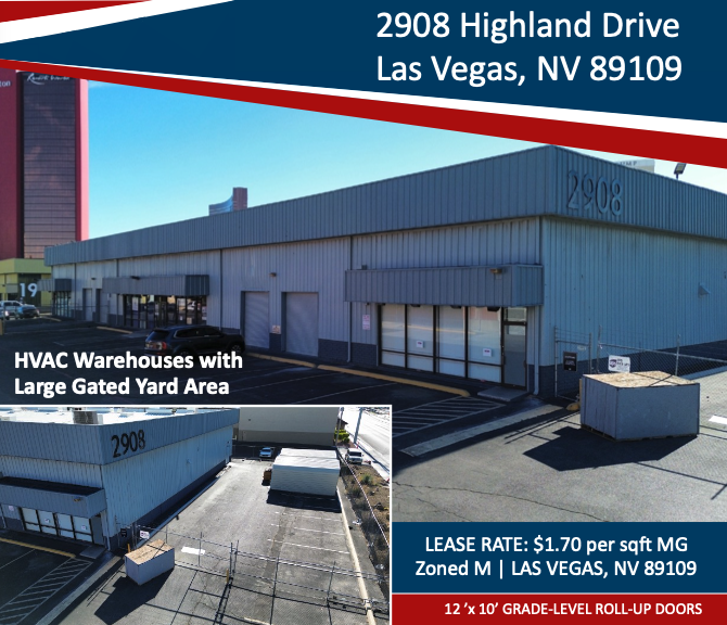 2908 S Highland Dr, Las Vegas, NV à louer Photo de l’immeuble– Image 1 sur 6