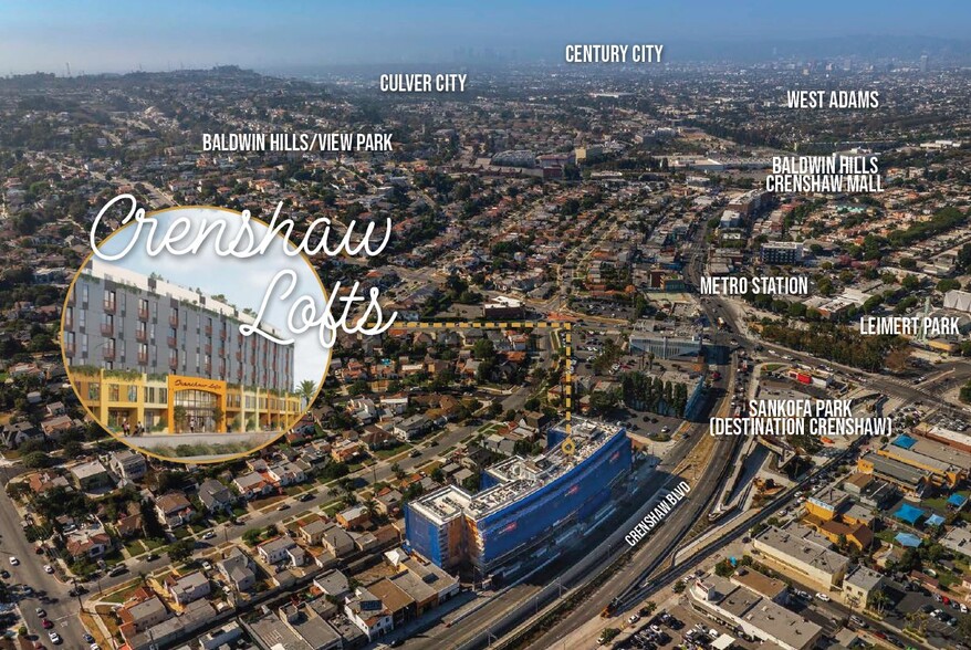 4611-4619 Crenshaw Blvd, Los Angeles, CA à louer - Photo de l’immeuble – Image 1 sur 4