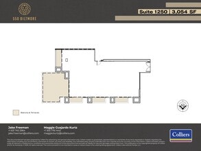 550 Biltmore Way, Coral Gables, FL à louer Plan de site– Image 1 sur 1