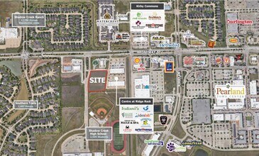 11836 Broadway St, Pearland, TX - VUE AÉRIENNE  vue de carte - Image1