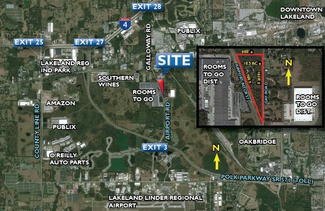 1472 Airport Rd, Lakeland, FL à louer Photo de l’immeuble– Image 1 sur 11