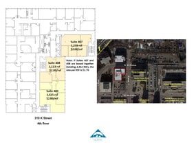 310 K St, Anchorage, AK à louer Plan d’étage– Image 1 sur 15