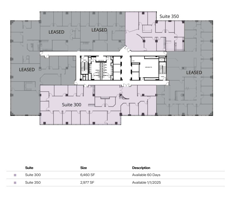 11325 Random Hills Rd, Fairfax, VA à louer Plan d’étage– Image 1 sur 1