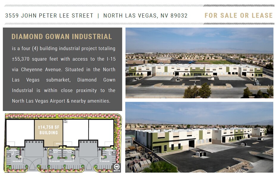 3559 John Peter Lee St, North Las Vegas, NV à vendre - Photo de l’immeuble – Image 2 sur 6