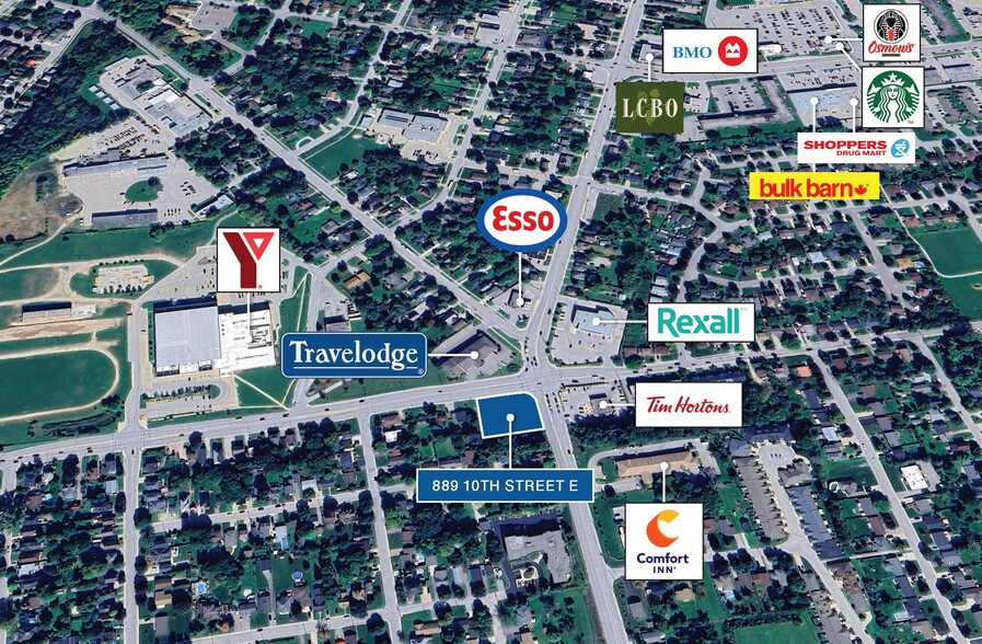 889 10th St, Owen Sound, ON à louer - Photo principale – Image 1 sur 2