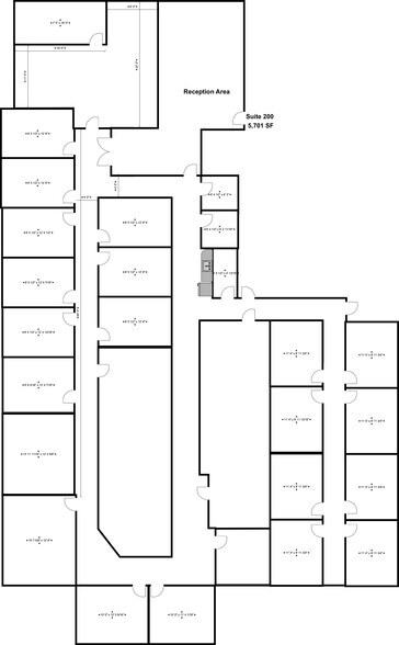 MEDICAL OFFICE CONDOS portefeuille de 2 biens à vendre sur LoopNet.fr - Plan d’étage – Image 2 sur 3
