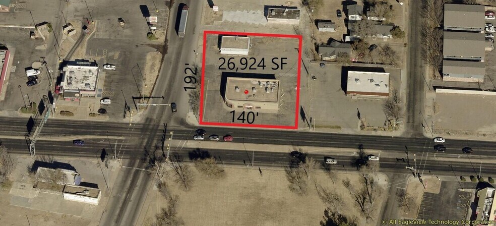 800 N Buchanan St, Amarillo, TX à vendre - Aérien – Image 2 sur 3