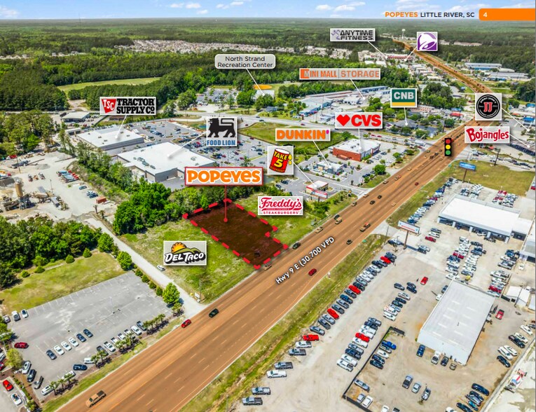 2527 Hwy 9 E, Little River, SC à vendre - Photo de l’immeuble – Image 2 sur 3