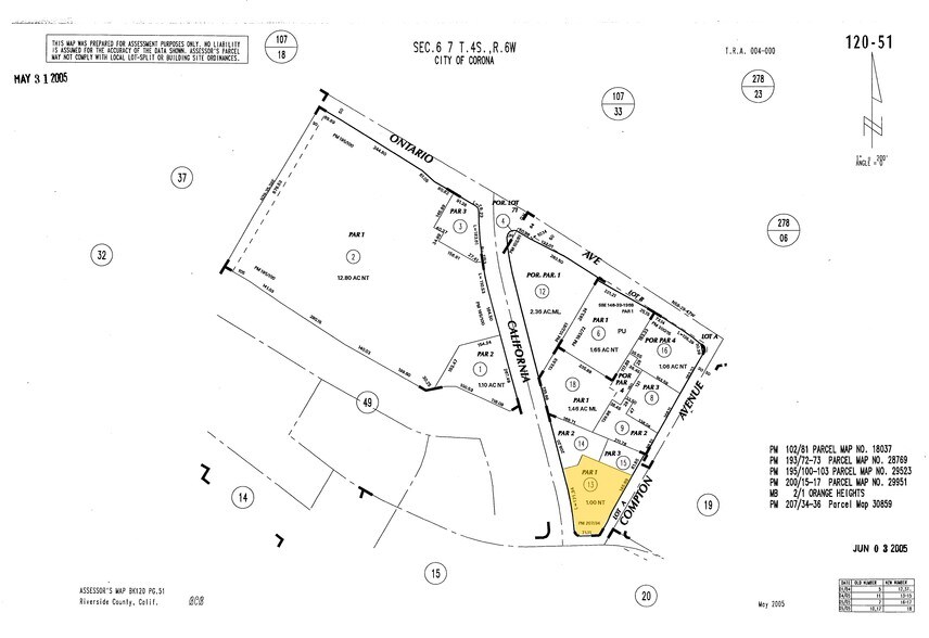 2363 California Ave, Corona, CA à louer - Plan cadastral – Image 3 sur 25