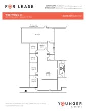 1805 Royal Ln, Dallas, TX à louer Plan d’étage– Image 1 sur 2