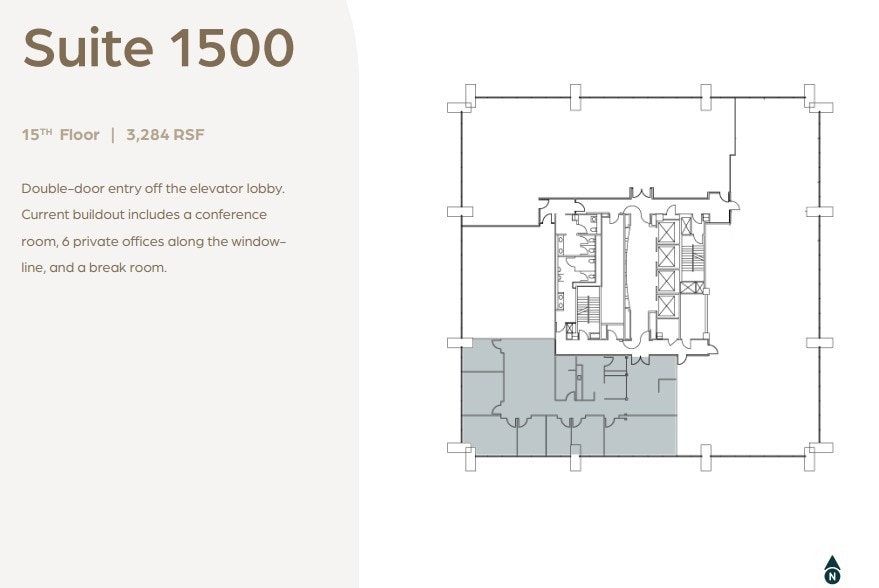 600 B St, San Diego, CA à louer Plan d’étage– Image 1 sur 1