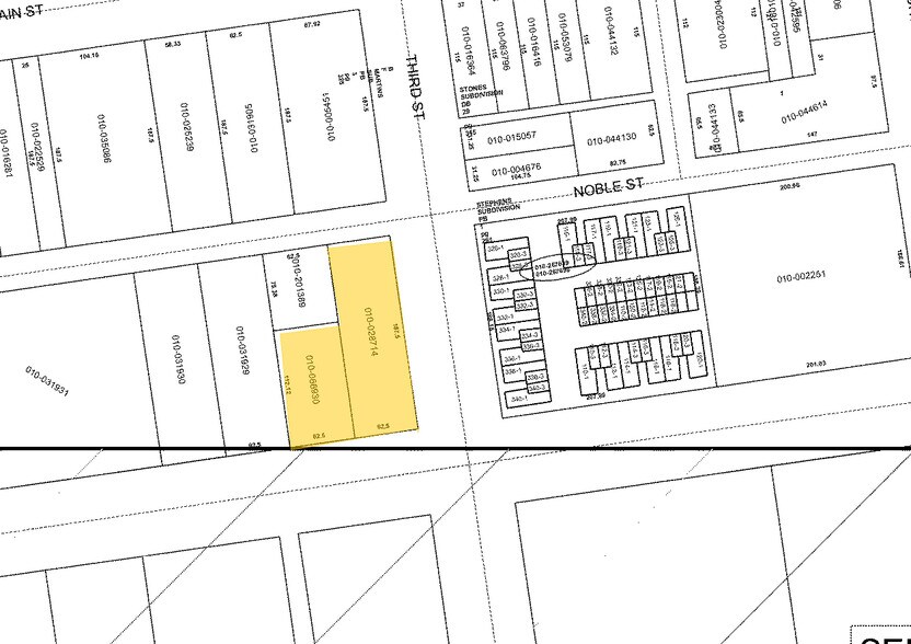 341-345 S 3rd St, Columbus, OH à louer - Plan cadastral – Image 3 sur 17