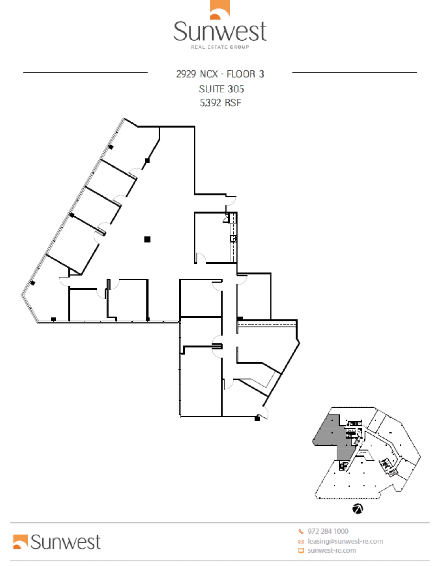 2929 N Central Expy, Richardson, TX à louer Plan d’étage– Image 1 sur 1