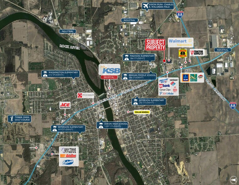 1600-1630 Miller Rd, Dixon, IL à louer - Photo de l’immeuble – Image 3 sur 3