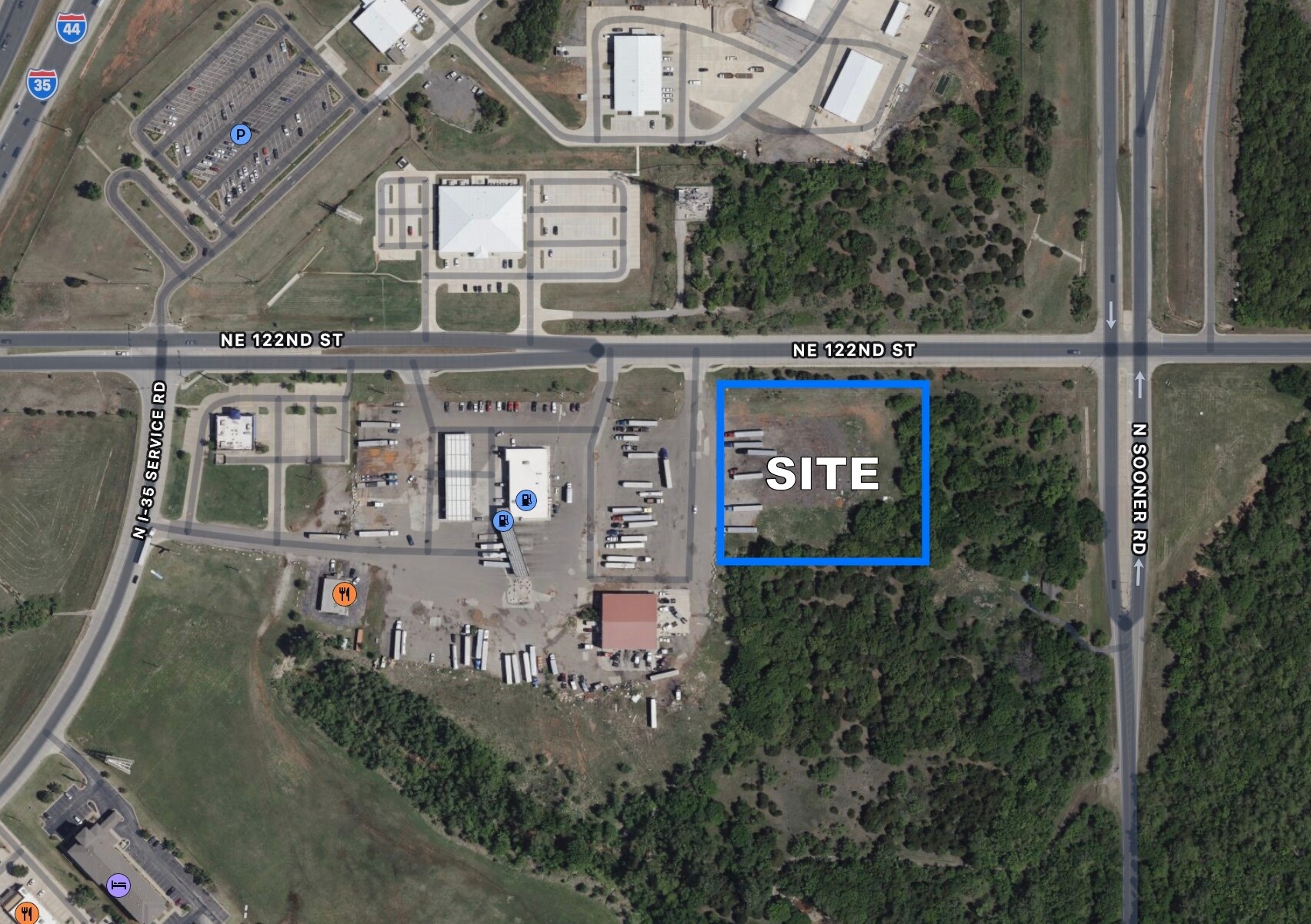 5400 blk NE 122nd, Oklahoma City, OK à vendre Aérien– Image 1 sur 2