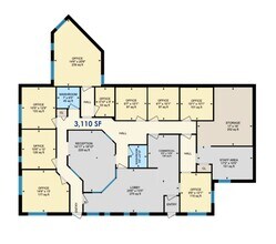 100 Carnie Blvd, Voorhees, NJ à louer Plan d’étage– Image 1 sur 1