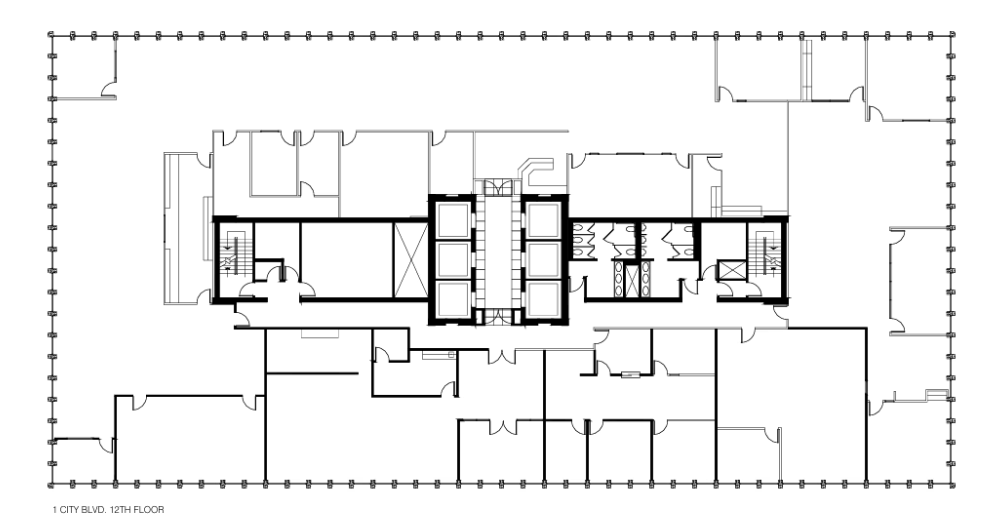 1 City Blvd W, Orange, CA à louer Plan d’étage– Image 1 sur 4