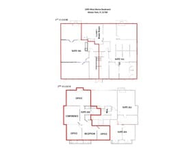 1095 W Morse Blvd, Winter Park, FL à louer Plan de site– Image 1 sur 1