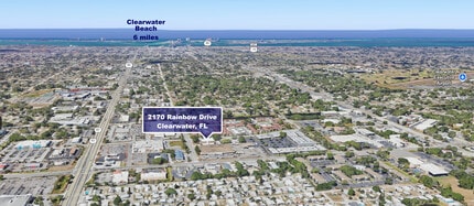 2170 Rainbow Dr, Clearwater, FL à louer Aérien– Image 2 sur 3