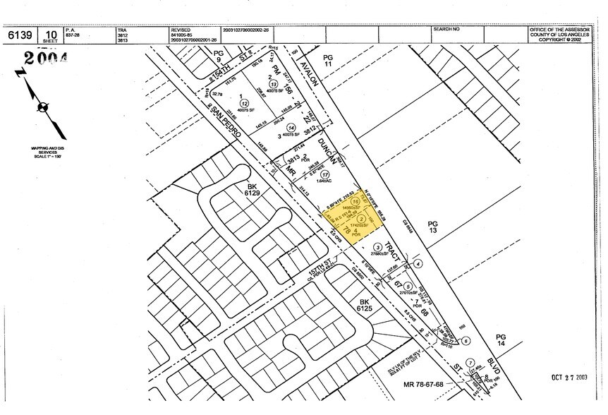 15631 S Avalon Blvd, Gardena, CA à vendre - Plan cadastral – Image 3 sur 3