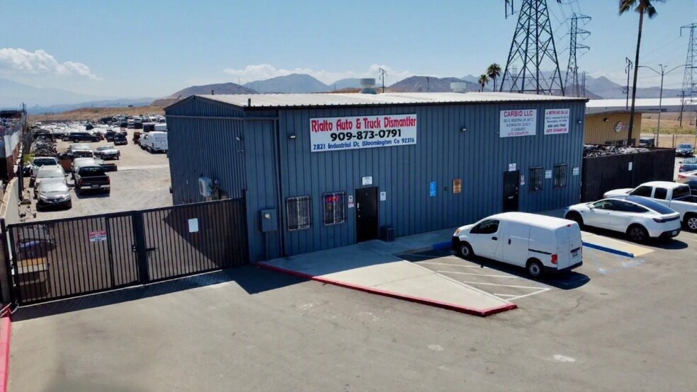 2821 Industrial Dr, Bloomington, CA à vendre - Photo de l’immeuble – Image 2 sur 5