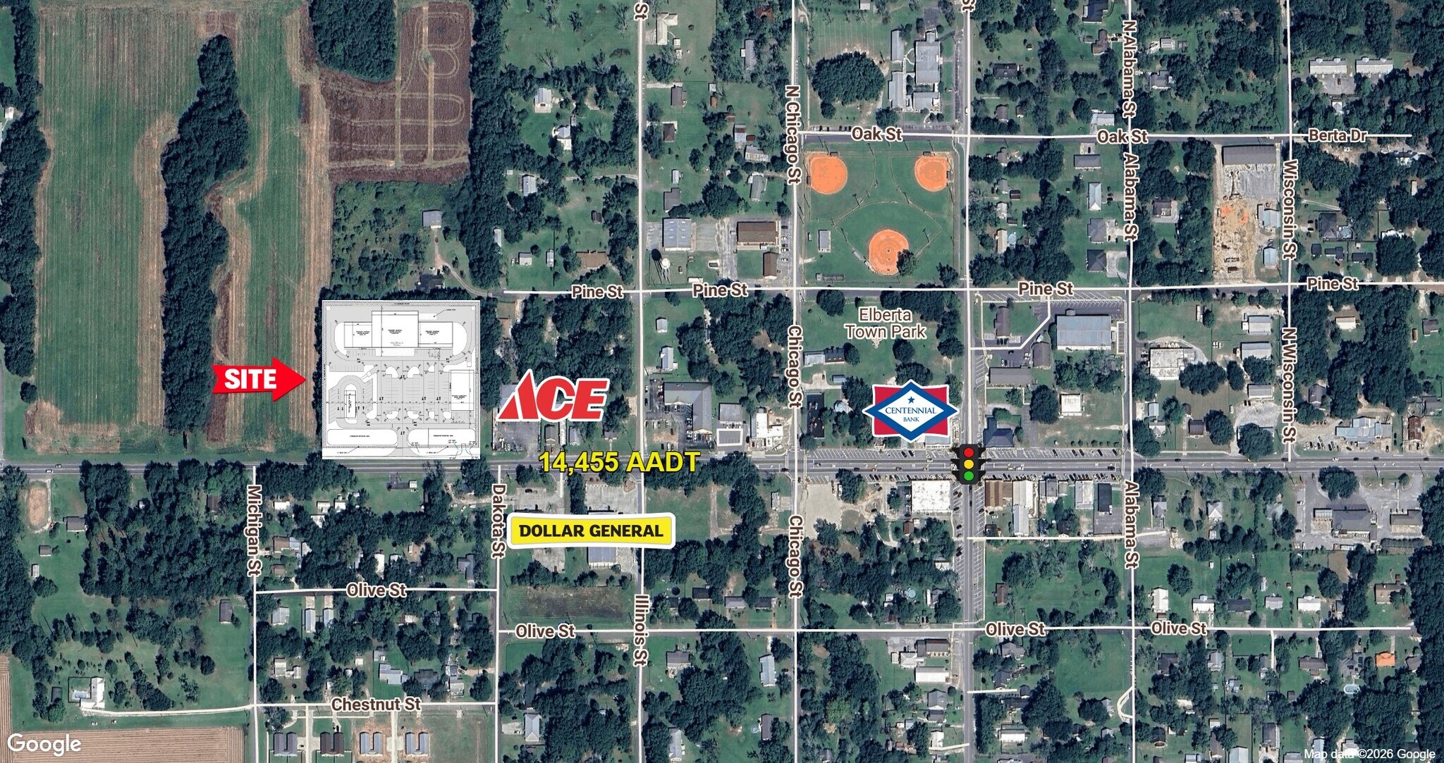 24701 State St, Elberta, AL à louer Photo principale– Image 1 sur 5