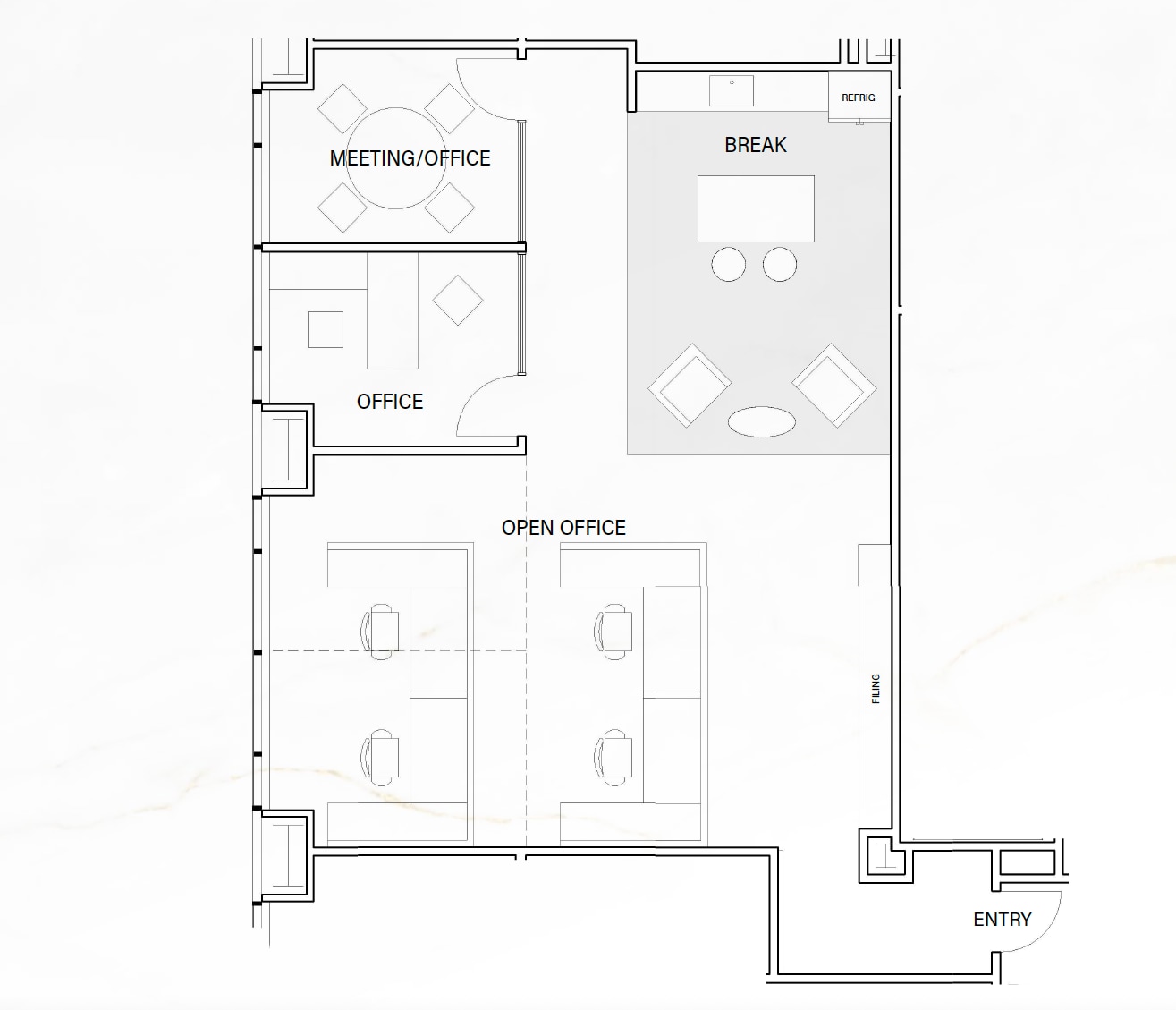 1 Sansome St, San Francisco, CA à louer Plan d’étage– Image 1 sur 1