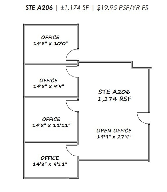 459 N Gilbert Rd, Gilbert, AZ à louer Plan d’étage– Image 1 sur 1