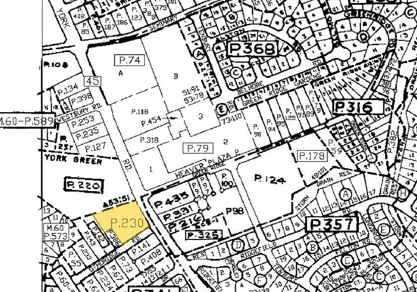 1212 York Rd, Lutherville, MD à louer - Plan cadastral – Image 2 sur 22