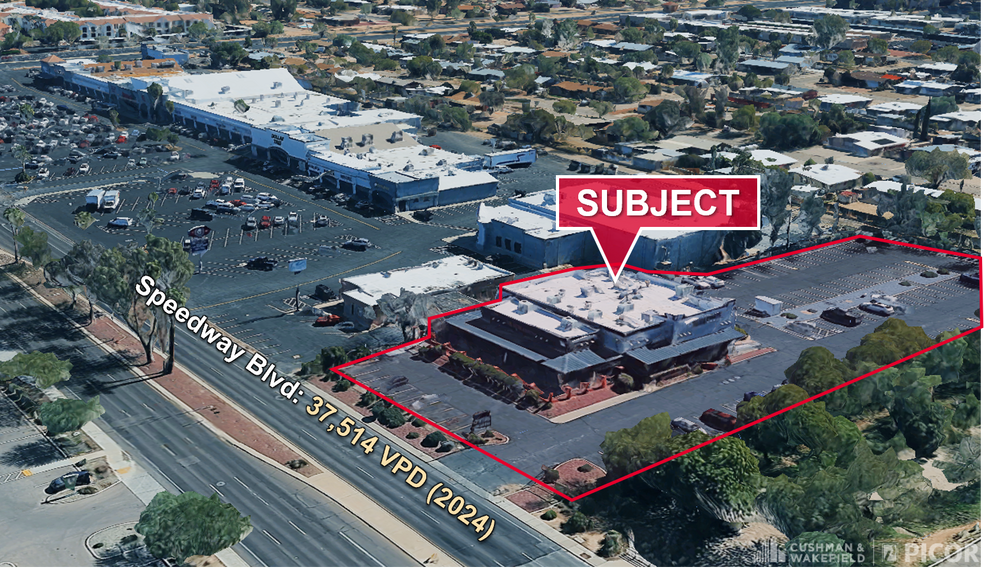 6118 E Speedway Blvd, Tucson, AZ à vendre - Photo de l’immeuble – Image 2 sur 17