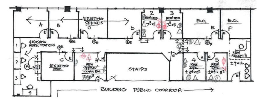 23901 Calabasas Rd, Calabasas, CA à louer Plan d’étage– Image 1 sur 1