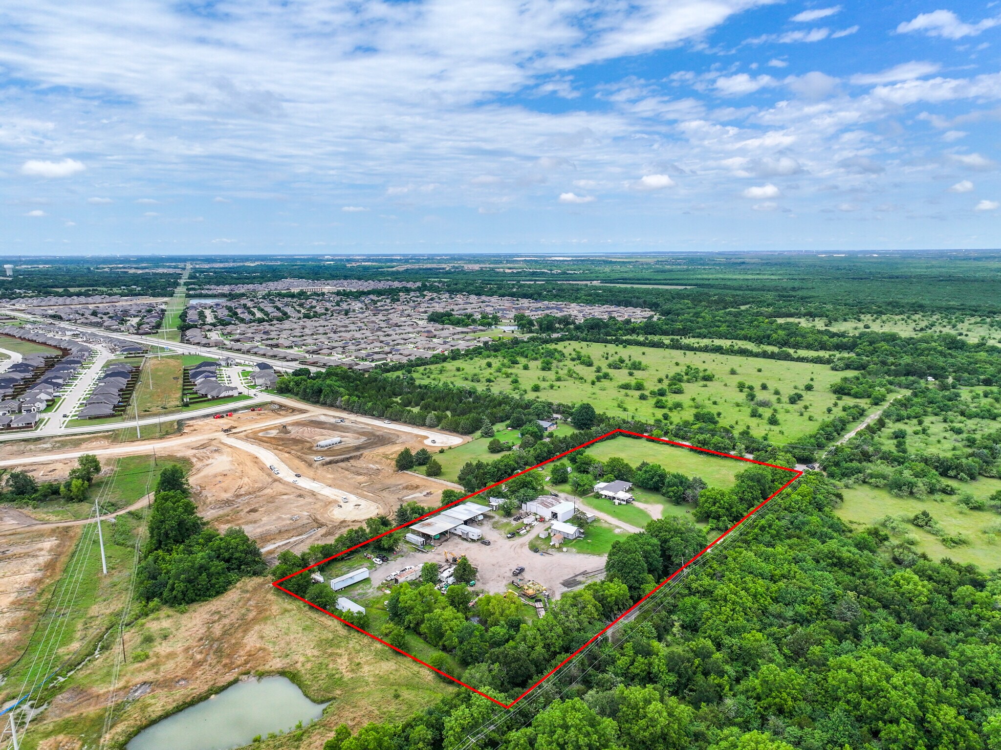 2409 E Simonds Rd, Seagoville, TX à vendre Aérien– Image 1 sur 5