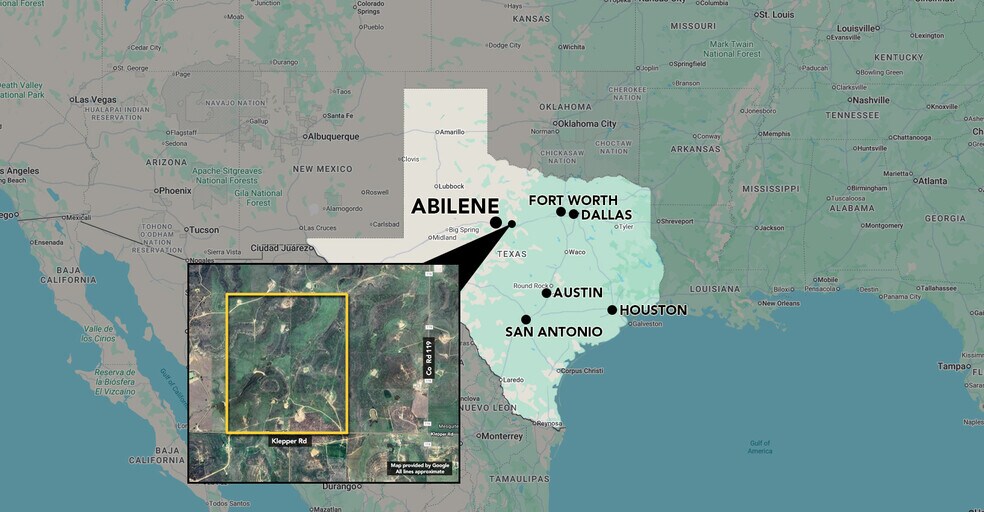 5000 County 1100 E rd, Clyde, TX à vendre - Photo principale – Image 1 sur 2