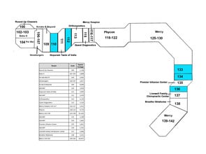 4401 W Memorial Rd, Oklahoma City, OK à louer Plan de site– Image 2 sur 2